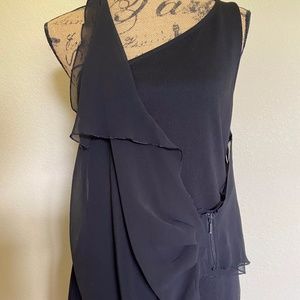 A/X Armani Exhange Sleeveless Black Dress L